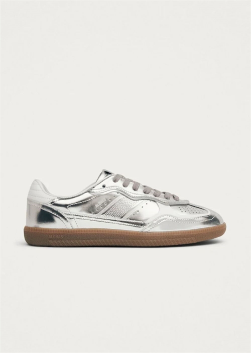 ALOHAS TB.490 RIFE LEATHER SNEAKERS SHIMMER SILVER CREAM